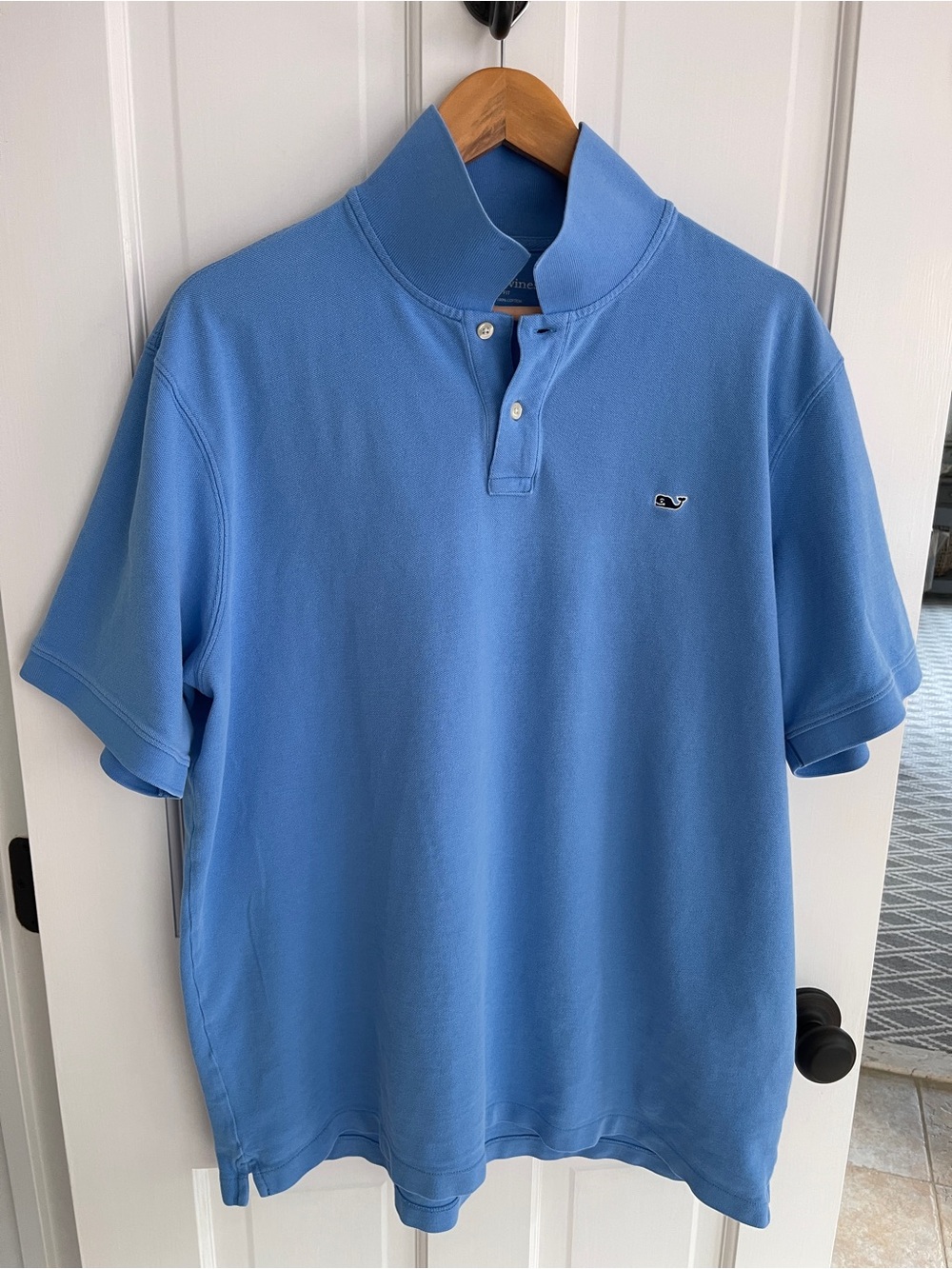 Vineyard Vines Light Blue Short-Sleeve Polo